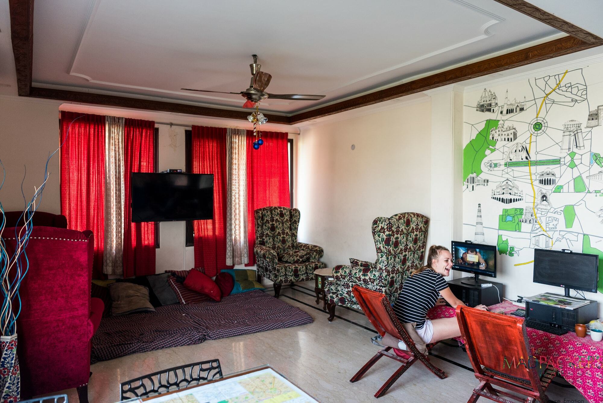 Madpackers Delhi Hostel New Delhi Exterior foto